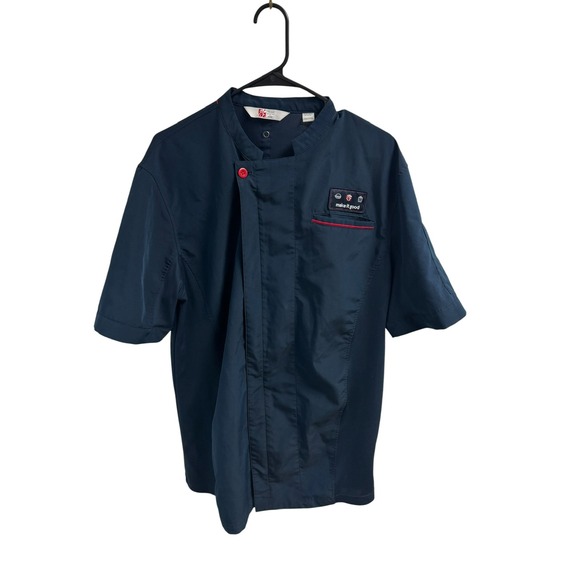 Chick-Fil-A Other - Chick-fil-A Oobe Team Style Employee Uniform Shirt Navy Blue Red Mens Medium